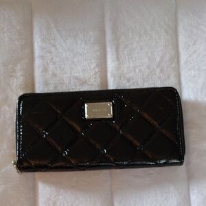 Michael Kors Black Quilted Wallet